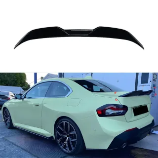 Rear Wing Spoiler Diffuser Exterior Tuning Kit Glossy Black Car Modification Accessory For BMW 2 Series G42 M2 G87 2022+