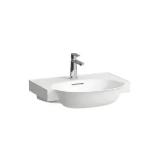 LAUFEN Möbel-Waschtisch THE NEW CLASSIC, 1 Hahnloch, mit Überlauf 600x480 weiß, H8138530001041 H8138530001041