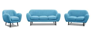 Sofa Set ADAMO 3-2-1 in diversen Stoff und Farbvarianten