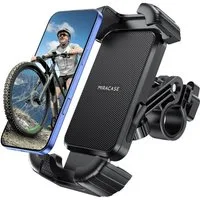 LuxusKollektion Smartphone-Halterung Handyhalterung Fahrrad Motorrad 360° Halter iPhone Samsung 4-7 Zoll