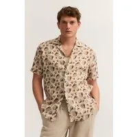 bugatti Kurzarmhemd Modern Fit mit einem Print