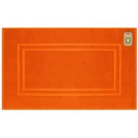 Lavea Badematte Bali Badvorleger Duschvorleger 50x80cm, Badteppich, Höhe 20 mm, Walkfrottee, mit Bordüre, plegeleicht, beidseitig nutzbar, strapazierfähig, Bio-Baumwolle, rechteckig, 1-tlg., Handtuch 850 g/m² Frottierqualität, saugstark, GOTS-zertifi