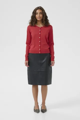 Strickjacke CUannemarie Strickjacke Feminine red