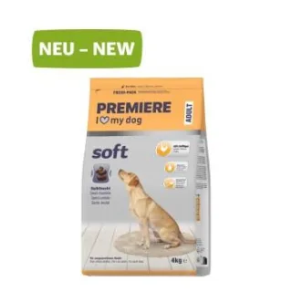 PREMIERE Soft Trockenfutter Hund Adult Geflügel 4 kg