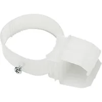 GARDINIA Laufschienenprofil Gardinia U-Halter variabel weiß, 2-er Pack