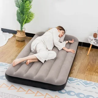 IPRee Air Cushion Inflatable Mattress Camping Air Cushion Bed With Built-In Pillow Foldable Storage Suitable For Home, C