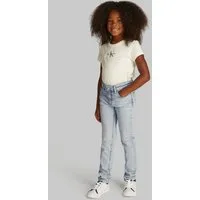 Calvin Klein Jeans Skinny-fit-Jeans MR SKINNY DENIM CLEAN BLUE STR in heller Waschung