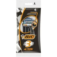 BIC Einwegrasierer 3 Action, 4-tlg.