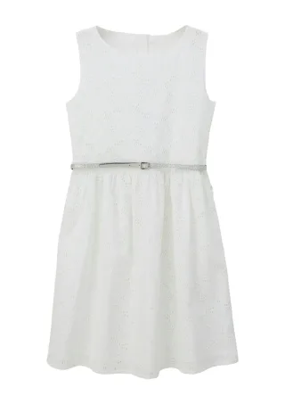 s.Oliver - Kleid weiß - Gr. - 140