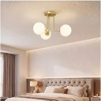HOMCOM Deckenleuchte, ohne Leuchtmittel, Deckenlampe, G9, modern, ohne Leuchtmittel
