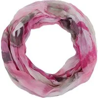 MIRROSI Loop Damen Schal mit Bunt-Muster Weich, Schlauchschal, (zweimal um den hals wickelbar, ca.45x75cm), Damen Halstuch ideal für Frühling, Sommer oder Herbst