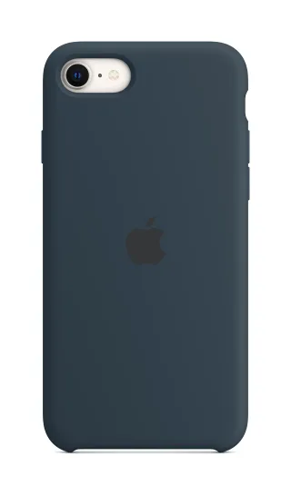 Apple Silikon Case [für iPhone SE 2022] abyssblau