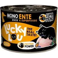Lucky Lou SuperMono Ente, für: Katzen, Getreidefrei