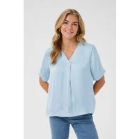 KAFFE Kurzarmbluse Kurzarm-Bluse KAariel