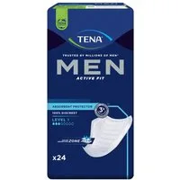 TENA Inkontinenz-Einlage TENA Men - Active Fit Level 0-3, 1 Gr., 24-St.