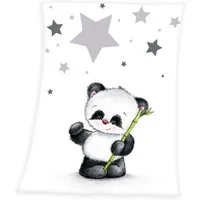 Babydecke Fynn Panda, Baby Best, mit Panda-Motiv, Kuscheldecke