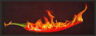 Küchenteppich Hot Chilli 4348 | Größe: 75 cm x 120 cm