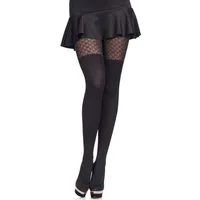 Merry Style Strumpfhose Damen gemusterte Strumpfhose MS 371 60 DEN 60 DEN (1 St)