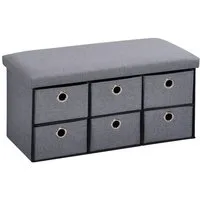 KESPER® Sitztruhe KESPER Sitzbank mit Aufbewahrungsboxen