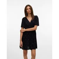 Vero Moda Minikleid VMALBA SS SHORT DRESS WVN NOOS Viskose, slim fit