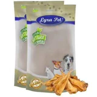 Lyra Pet Rinderohren ca. 30 g 6 kg
