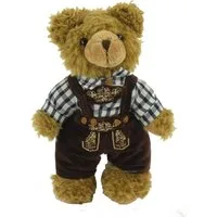 Euro Souvenirs Kuscheltier Trachten-Teddybär 35 cm mit Lederhose Stoffteddy Plüschtier