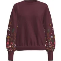 ONLY Sweatshirt ONLBrooke (1-tlg) Stickerei