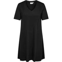 ONLY CARMAKOMA Minikleid CARCORAL S/S V-NECK ABK DRESS JRS