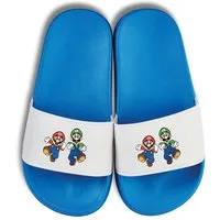 Youth Designz Mario und Luigi Kinder Badelatschen Flip Flops Badeschuh mit lustigen Aufdruck für Jungen und Mädchen