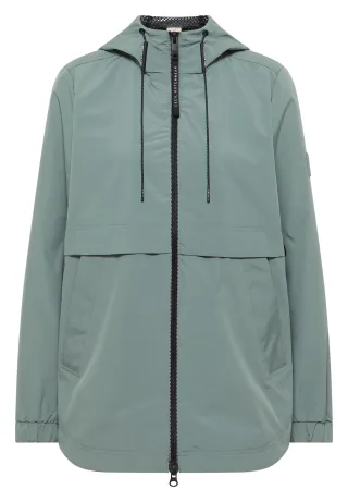 CECIL - Jacke in A-Linie kelp green - Gr. - M