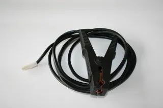 ELMAG Polklemme (schwarz -) inkl. Kabel schwarz - 9505491