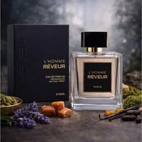 Jack Hope Paris Eau de Parfum L’HOMME RÊVEUR PARIS Herrenduft, Orientalisch, Gourmandig e100 ml, Hergestellt in Paris, Langanhaltend, Holzig, Warm, Süß, Sinnlich