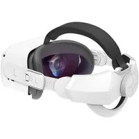 KINSI Verstellbarer Elite Strap für Oculus Quest 2 - VR-Brille Zubehör Virtual-Reality-Helm (Komfortables & langlebiges Kopfband)