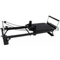 Spetebo Pilates-Reformer Maschine klappbar mit 5 Federn - 190 x 57 cm, (Anzahl, 1-tlg., Stück), belastbar bis 125 kg