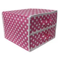 Yudu Aufbewahrungsbox 2 in1 Textil Organizer Aufbewahrungsbox faltbar mit 4 und 9 Fächer