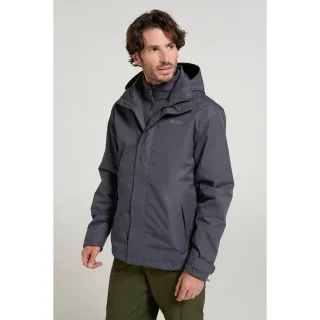 Mountain Warehouse - "Fell II" Jacke 3 in 1 für Herren (Grau)