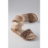 Aniston SHOES Sandale Sommerschuh, Klettschuh, Keilabsatz - NEUE KOLLEKTION
