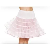Leg Avenue Kostüm Petticoat mittellang pink Karneval Faschingskostüm, Typisches Accessoire für Kostüme im Look der 50er/60er Jahre