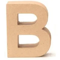 Glorex Dachpappe Glorex Papp-Buchstabe B 17,5 x 5,5 cm