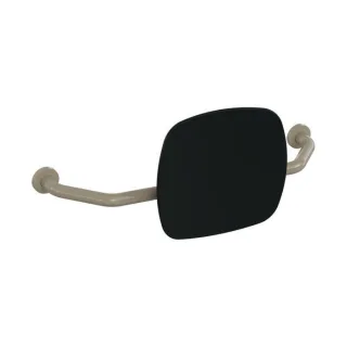 Hewi 801 Rückenstütze 801.51.917386 Wandabstand 230mm, Lehne tiefschwarz, sand