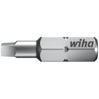 Wiha Bit Standard 25 mm Innenvierkant (#3) 1/4 zoll in Box - 2 Stück - 38660