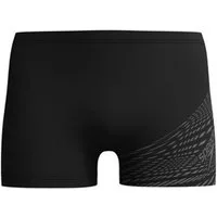 Speedo Badehose mit Plastisol-Wellengrafik, formbeständig, schnell trocknend