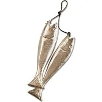Mirabeau Dekofigur Deko-Fische 2er Set Sardine´s silber