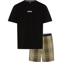 BOSS Pyjama Easy Short Set (Set, 2 tlg., 2er Set)