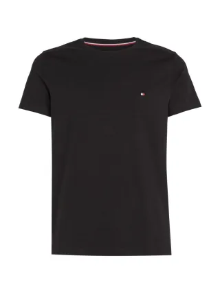 Tommy Hilfiger - Slim Fit T-Shirt schwarz - Gr. - M