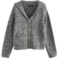 Next Strickjacke Strickjacke mit Twistdetail und Wollanteil (1-tlg)