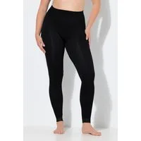 Ulla Popken Feinstrumpfhose Strumpf-Leggings Spitzenbündchen