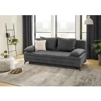 Jockenhöfer Gruppe Schlafsofa Laurin, B: 202 cm, Liegefl. 158x200 cm, Dauerschläfer, mit Bettfunktion, Bettkasten, Kaltschaumtopper &1 Zierkissen