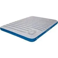 Air bed Cross Beam Double 40045, Camping-Luftbett hellgrau/blau