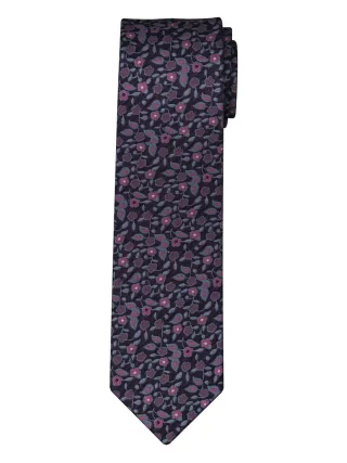 OLYMP - Krawatte Slim 6.5cm violet/pink